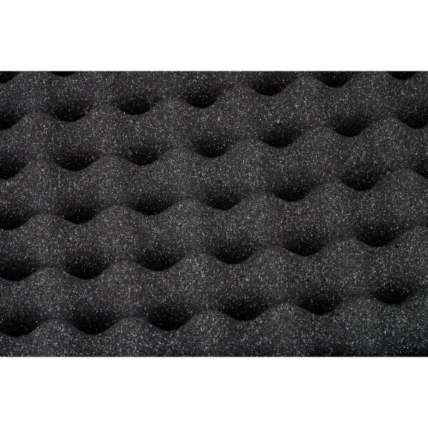 Acoustic Sound Damping Eggcrate Foam UL 94 Fire Retardant 21/2" x 12